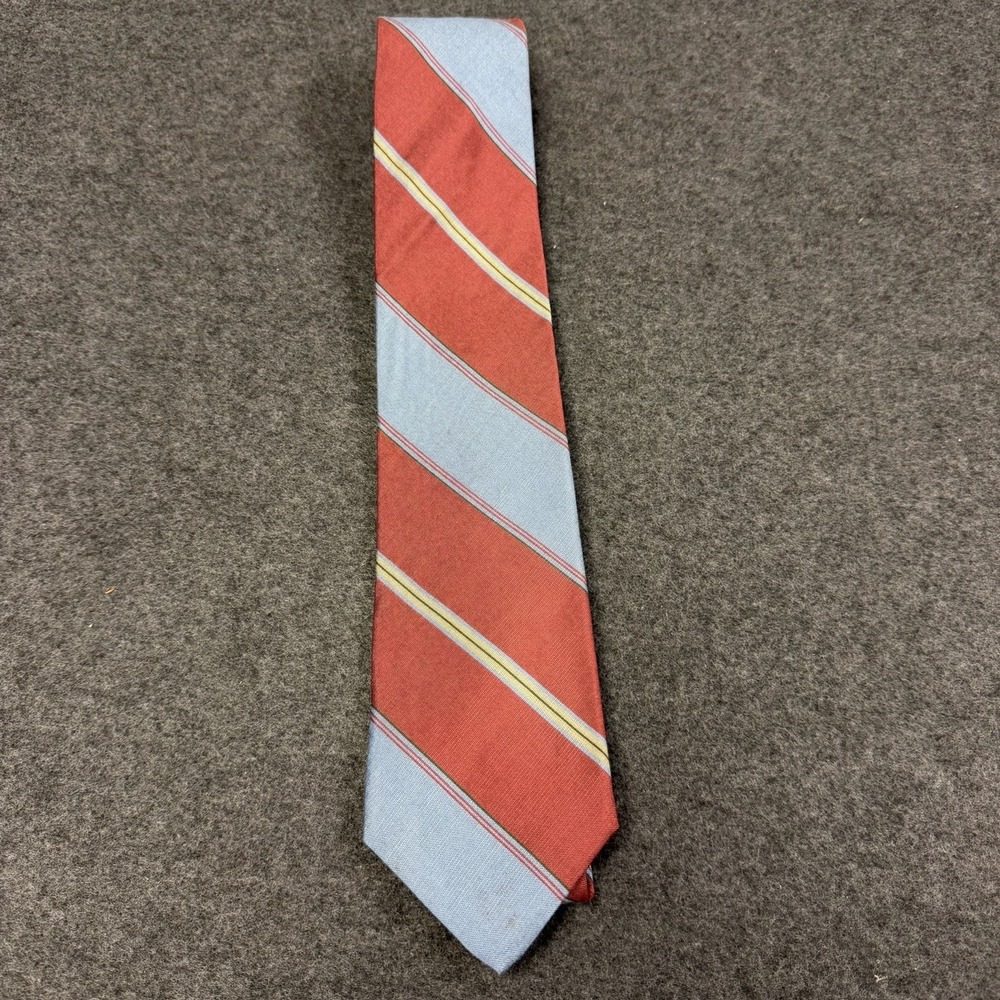 Vtg 70s VERL Custom Tailor Country Club Plaza Kansas City Mens Tie All Silk
